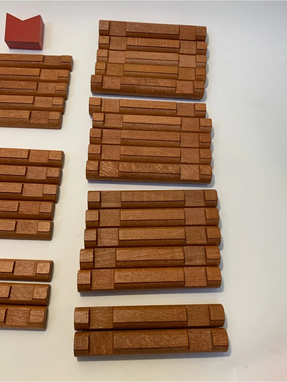 Lincoln Logs - 97 pieces of 100th Anniversary  Set